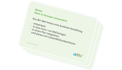 skills Erkenntniskarten: Mottokarten